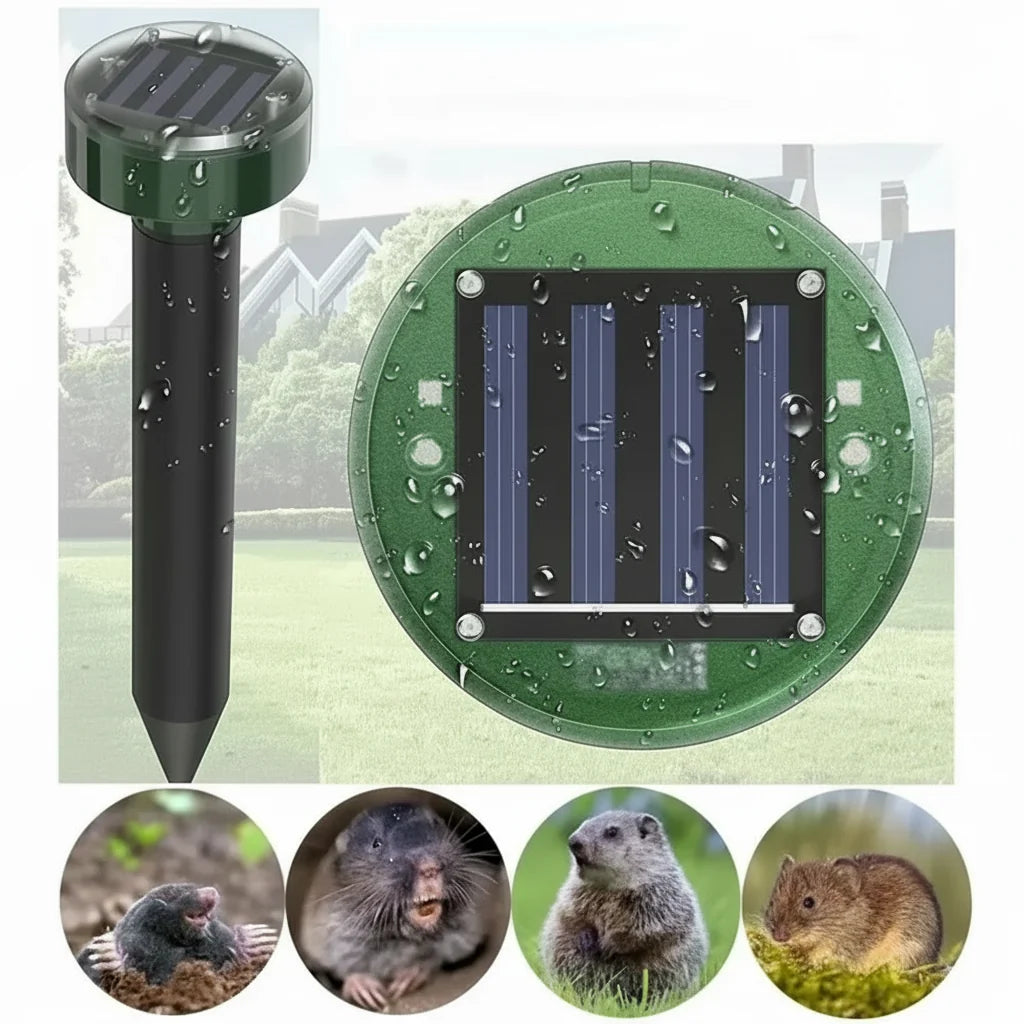 Cat Deterrent for Garden, Ultrasonic Cat and Dog Repeller with Blue LED Light, Cat Repellent for Indoor and Outdoor Use_08