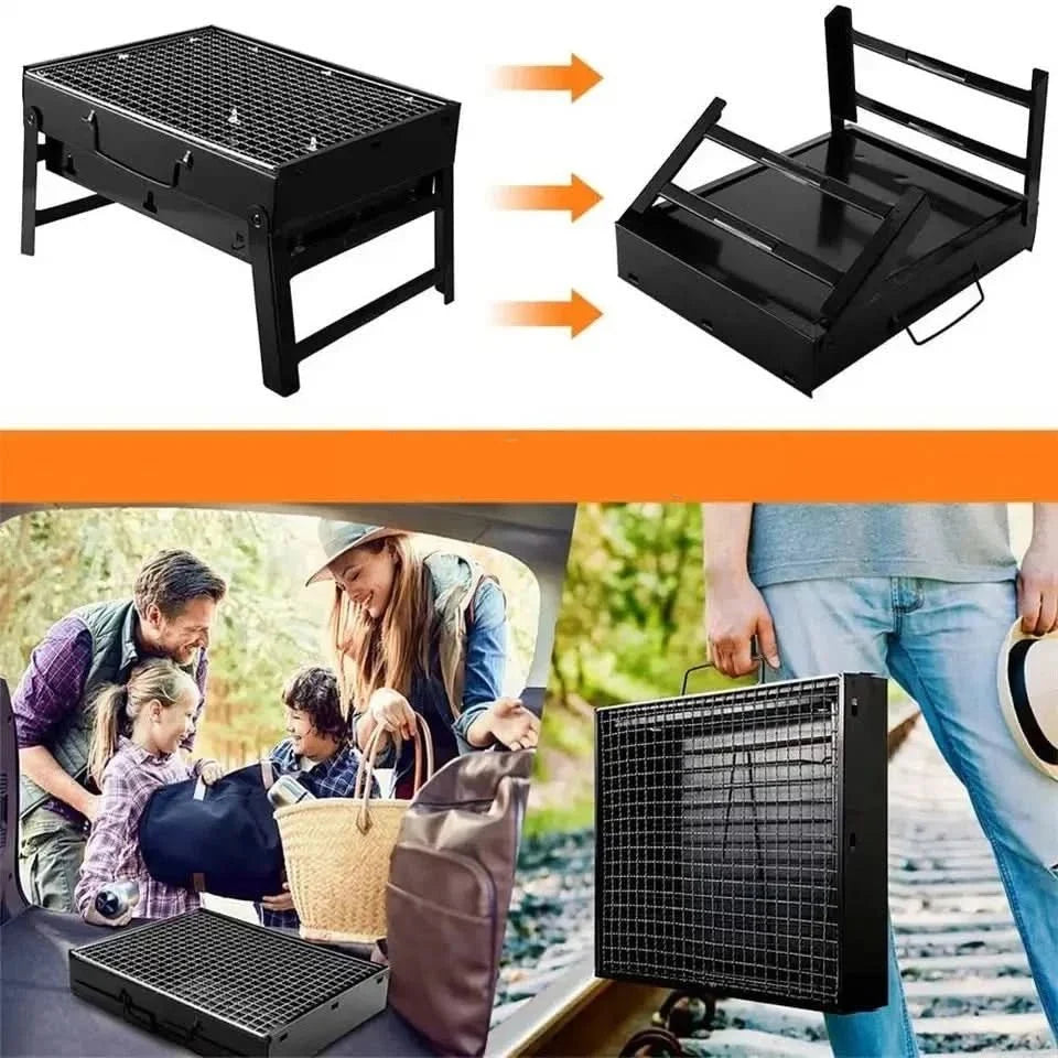 Charcoal BBQ, Portable BBQ for Camping and Beach – image 4