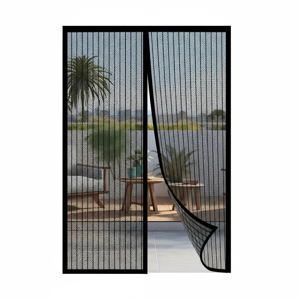 Magnetic Door Curtain with Hands Free Closing, Fly Screens for Doors – image 6