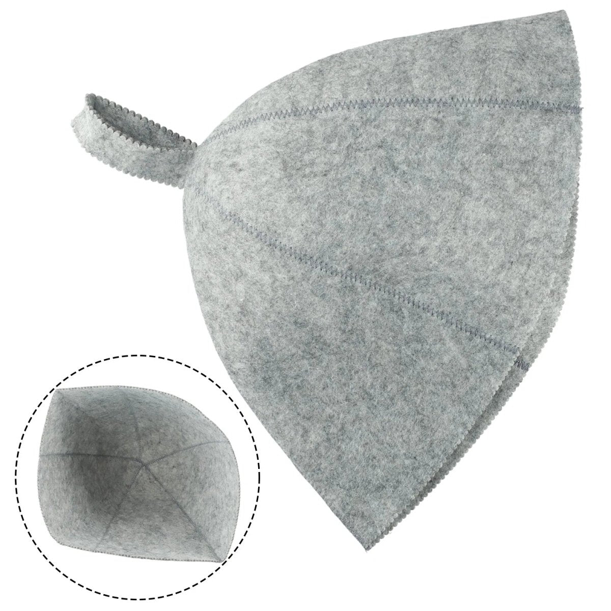 Sauna Hat in Turban Style, Insulating Hair Turban for Sauna and Steam Room – image 5