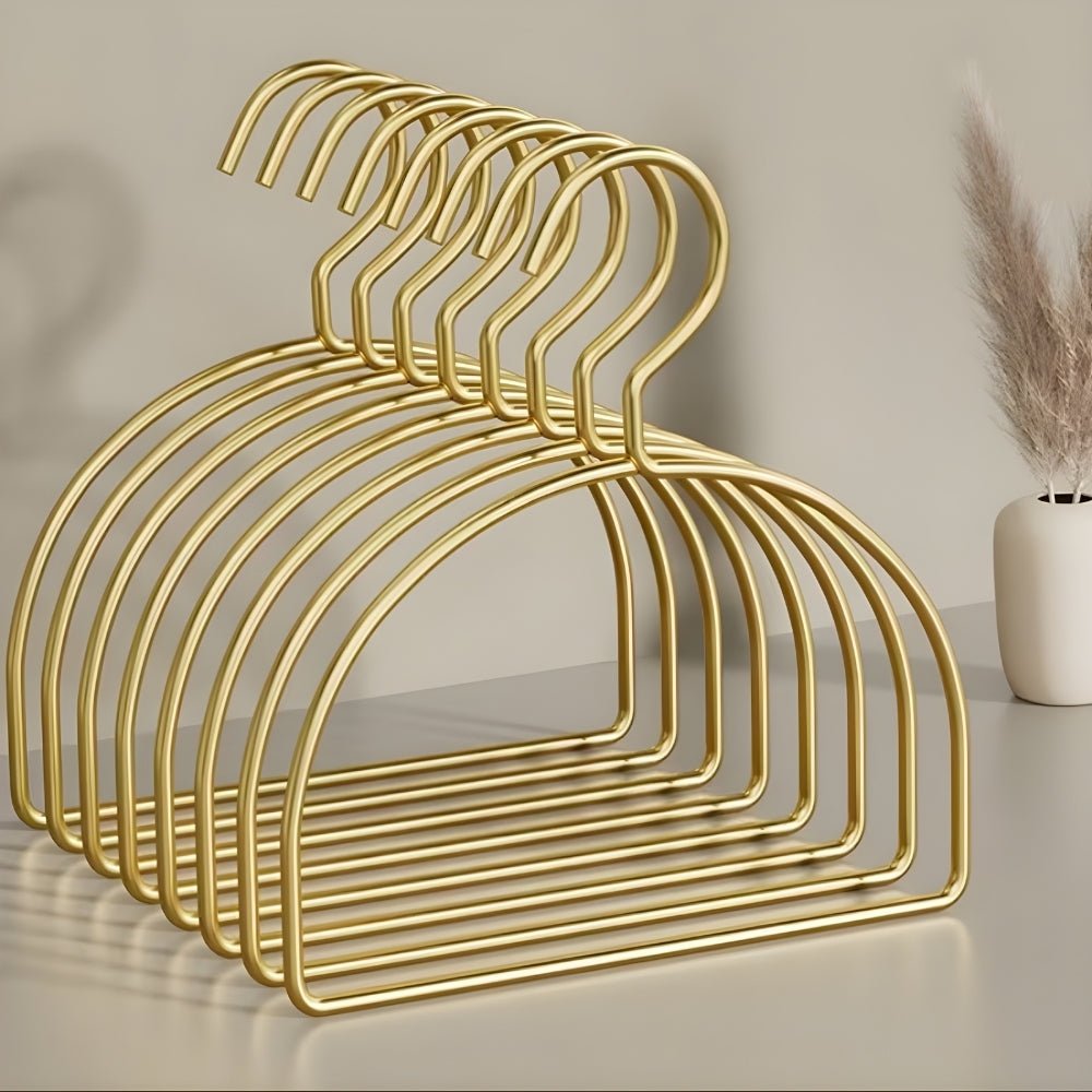 Scarf Hangers Set of 4, Space Saving Hangers for Wardrobe Storage, Curved Non Slip Wardrobe Organiser_05