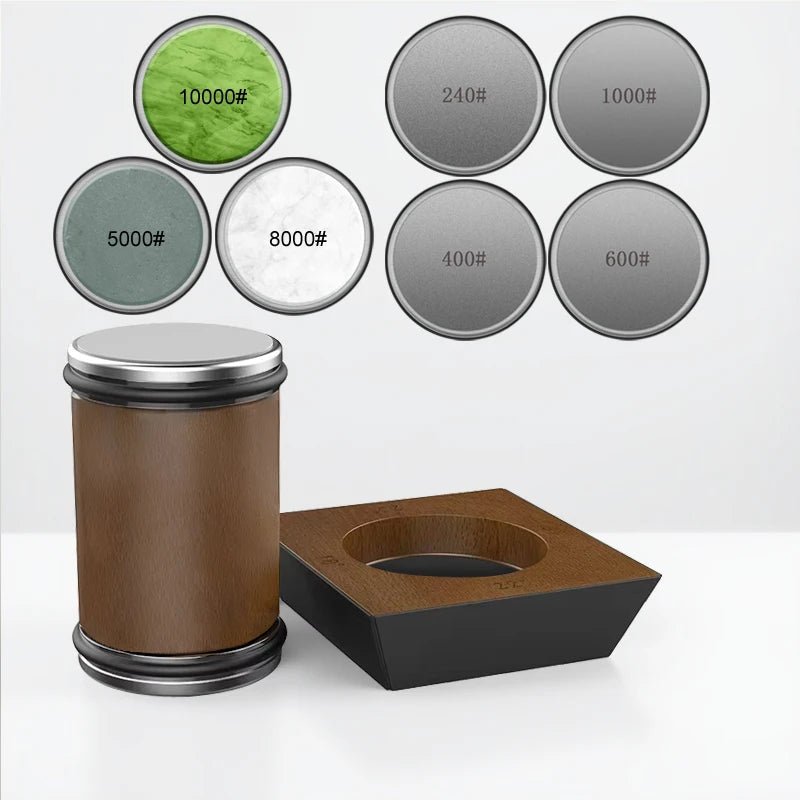 Rolling Knife Sharpener with Diamond Wheel, Kitchen Knife Sharpener for Chef Knives – image 7