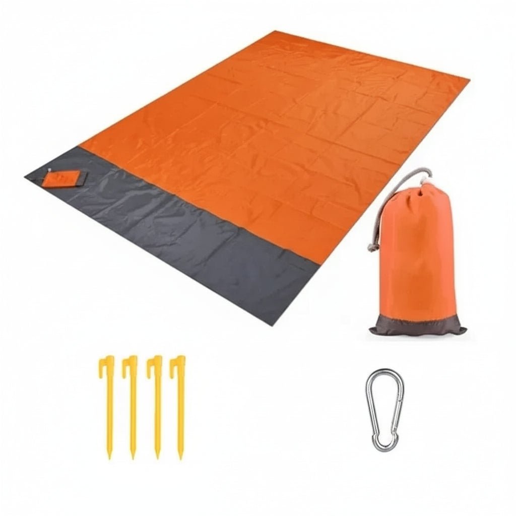 Waterproof Picnic Blanket with Bag and 4 Pegs – image 9