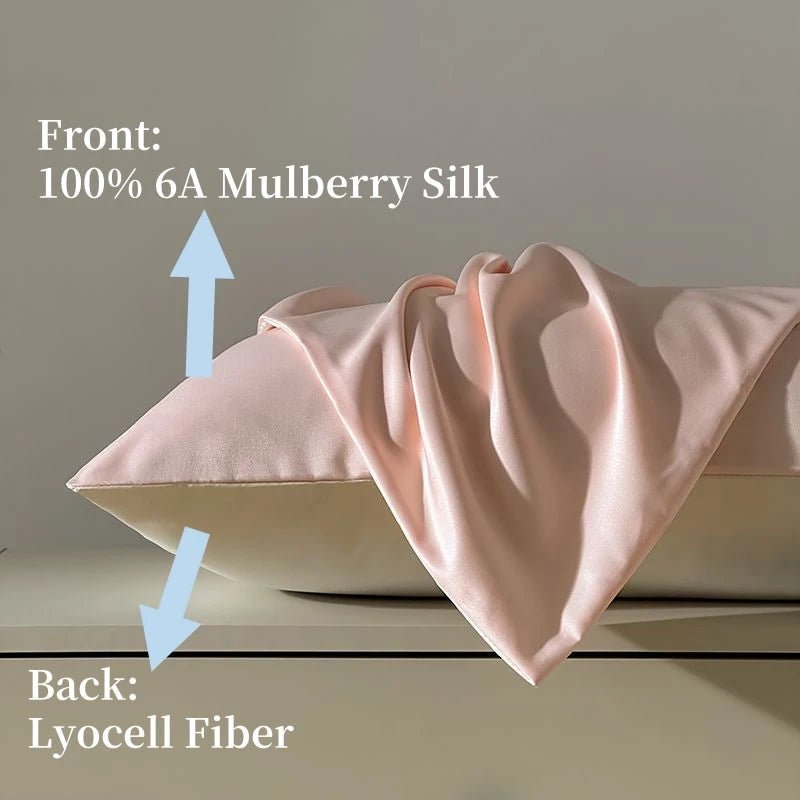 Silk Pillowcase, Pillow Case with Hidden Zip – image 6