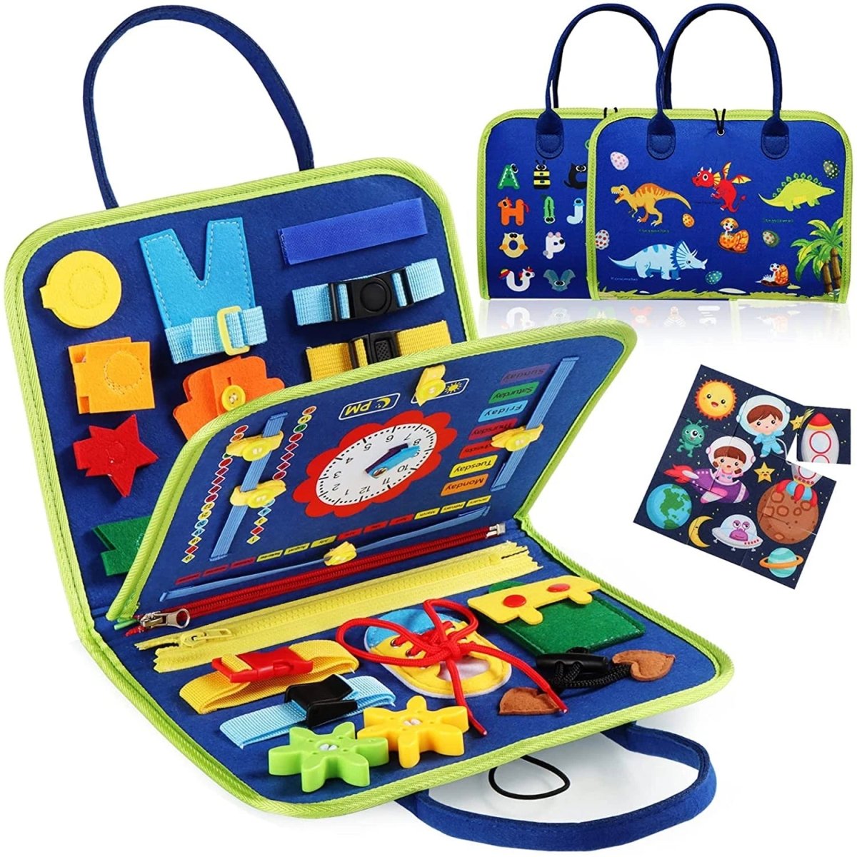 Montessori Busy Board with 15 Activities – image 11