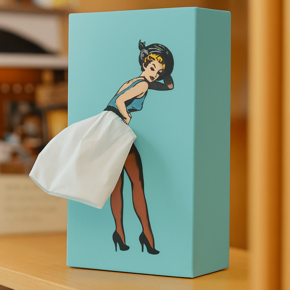 Tissue Box Holder Flying Skirt, Bathroom Accessories – image 5