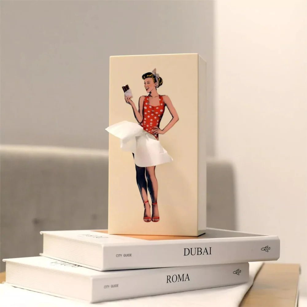 Tissue Box Holder Flying Skirt, Home Decor and Desk Accessories – image 6