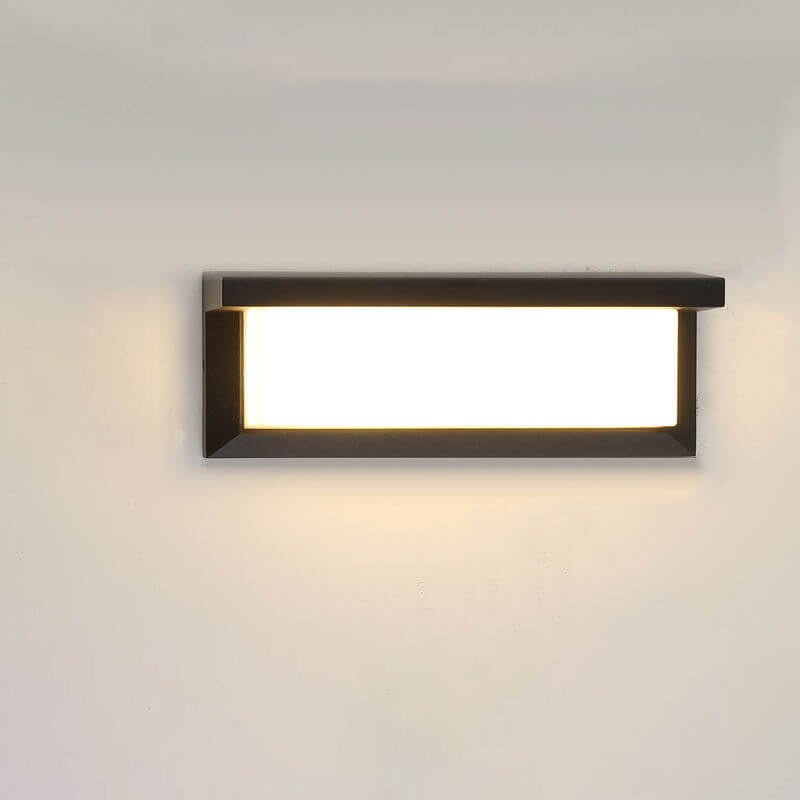 Outdoor Wall Lights with Sensor, Motion Sensor Security Light for Garage and Garden, Black Industrial Outdoor Lighting_10