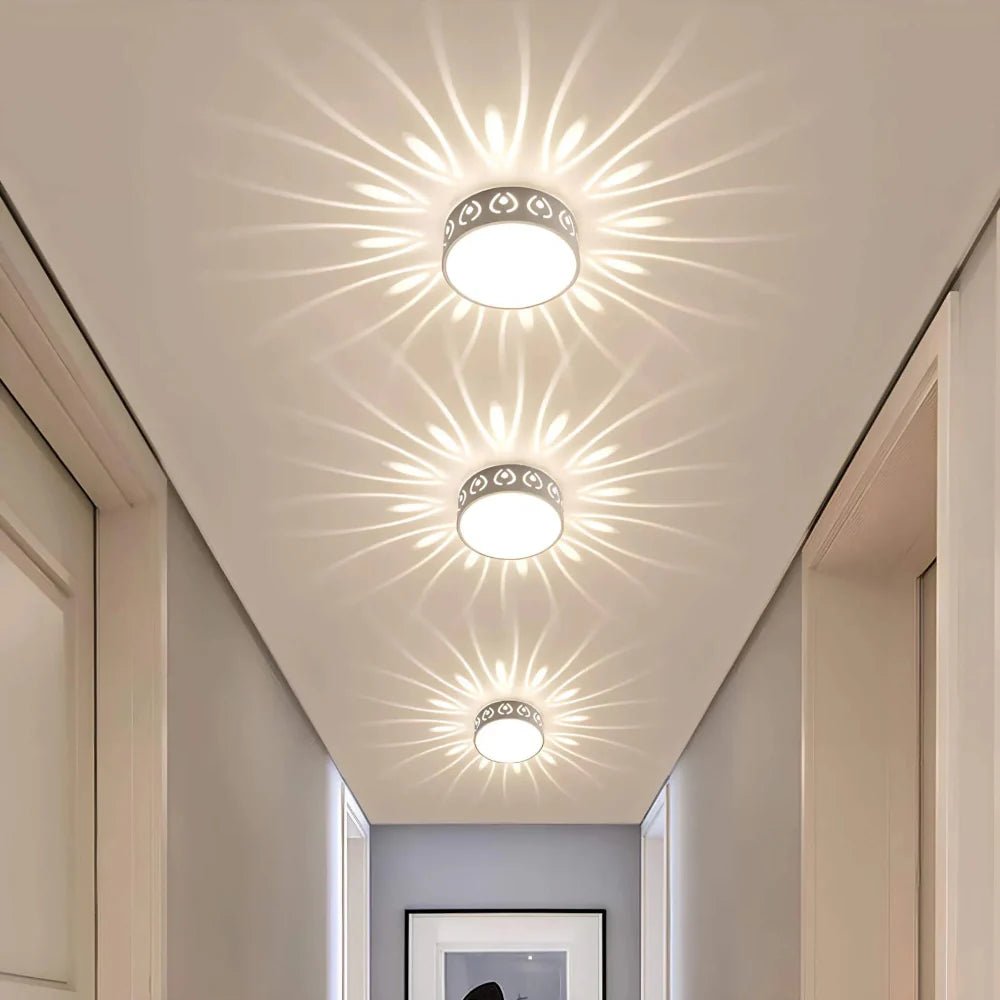 LED Ceiling Lights, Ultra Slim Flush Ceiling Light, Round Ceiling Lamp for Indoor and Covered Outdoor Use_04