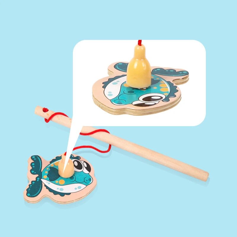 Magnetic Fishing Game with Rods, Montessori Toys for 3 Year Olds