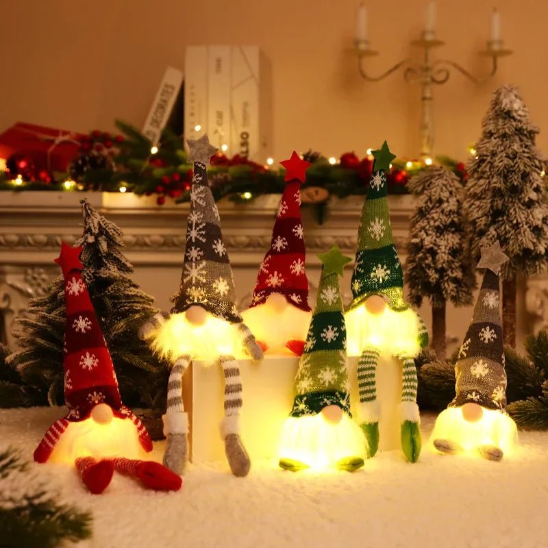Christmas Gonks with Warm White LED – image 4