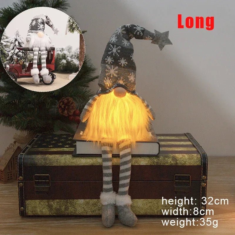 Christmas Gnomes Plush Battery Operated, Light Up Christmas Decorations – image 9