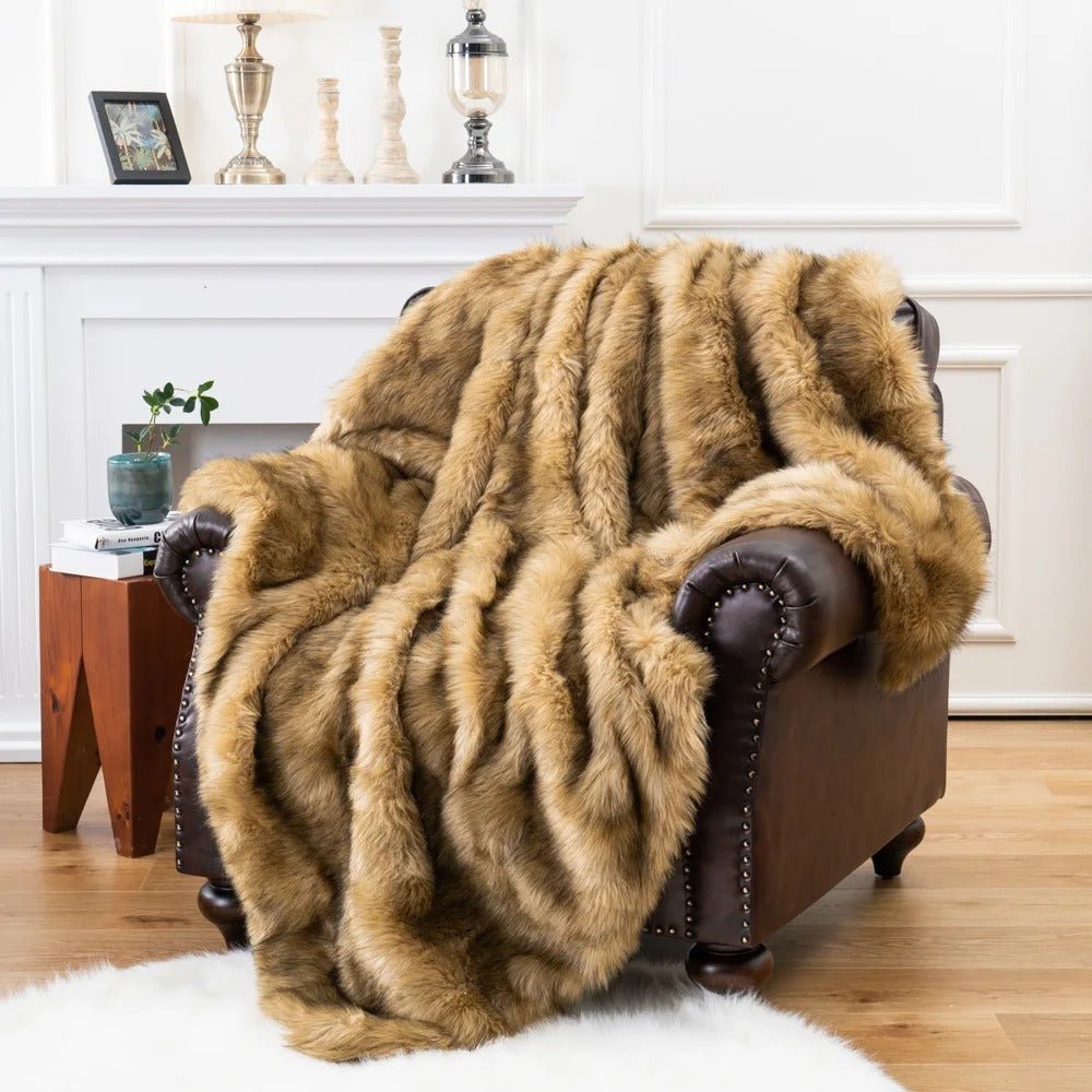 Throw Blanket 135 x 200 cm, Sofa Throws for Settee, Large Couch Throw, Soft Bed Throw, Warm Sofa Blanket_01