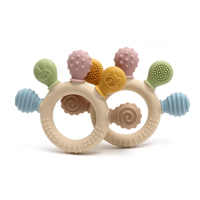 Newborn Teethers, BPA Free Teething Toy for Sore Gums – image 7