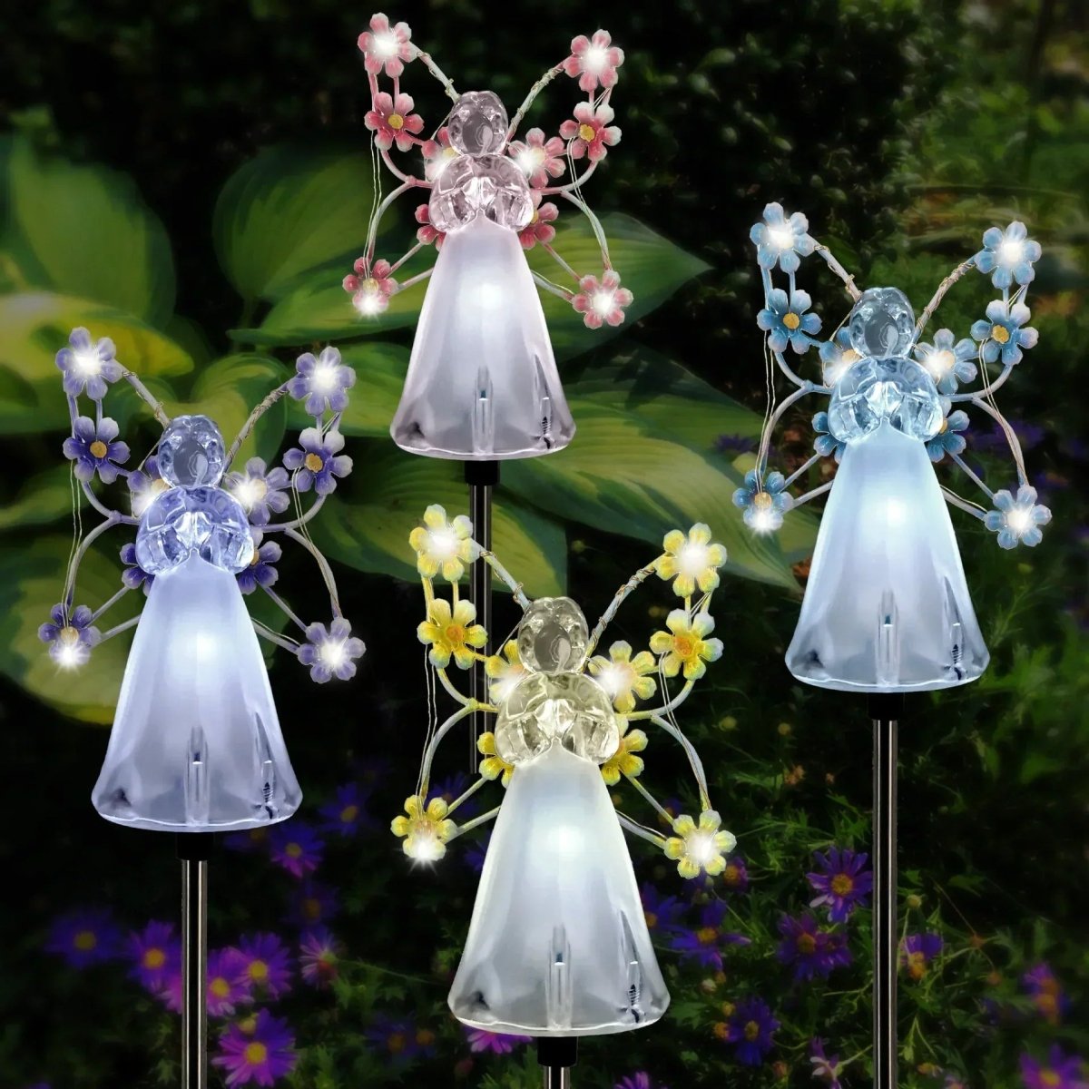 Angel Solar Garden Light with Wings