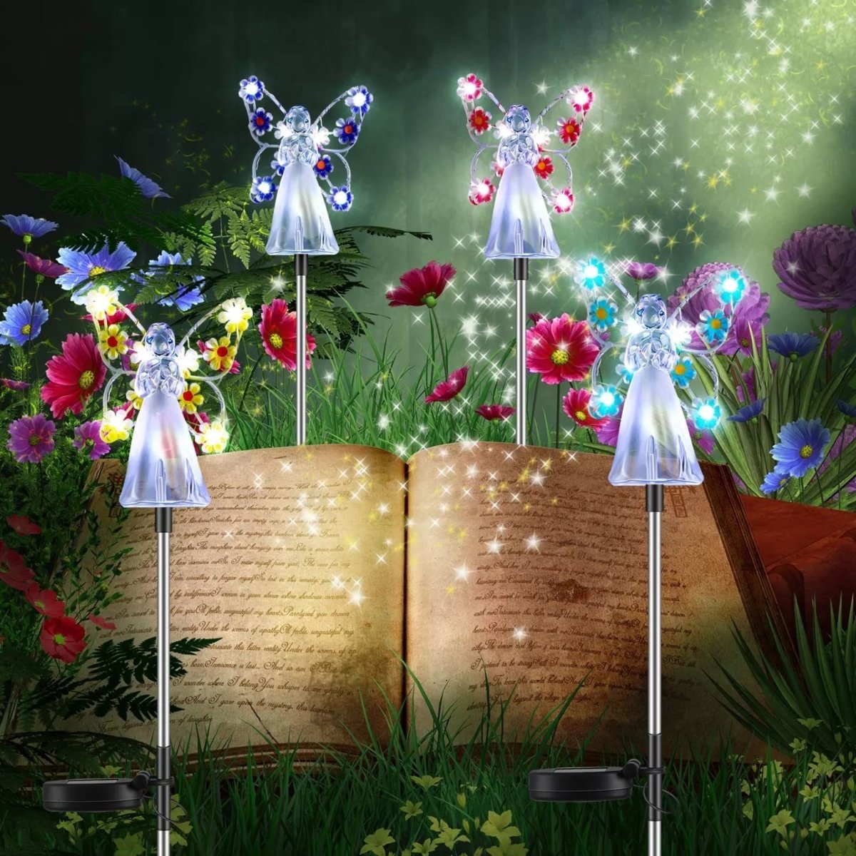 Angel Solar Garden Ornament – image 4