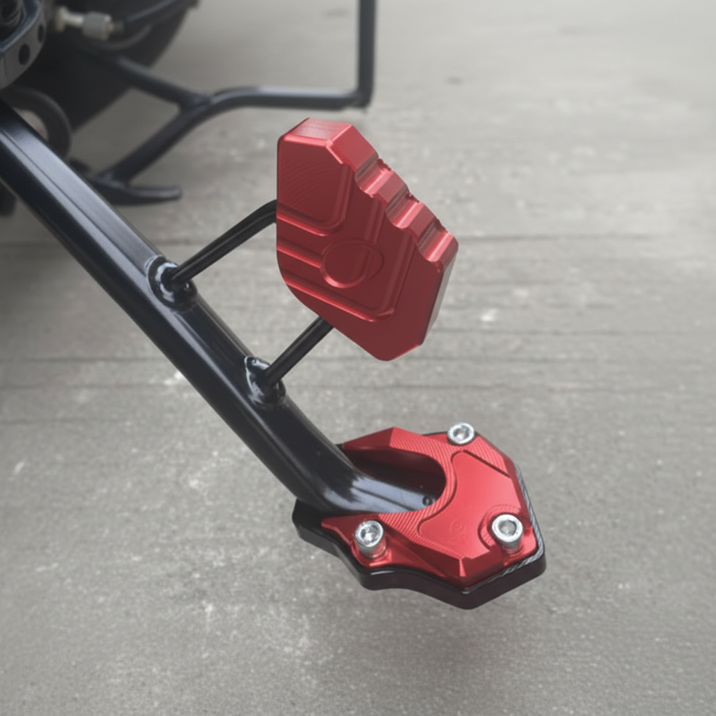 Motorcycle Kickstand Pad, Anti Sink Motorbike Stand Pad – image 5
