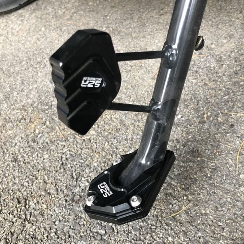 Motorcycle Kickstand Pad, Aluminium Side Stand Puck