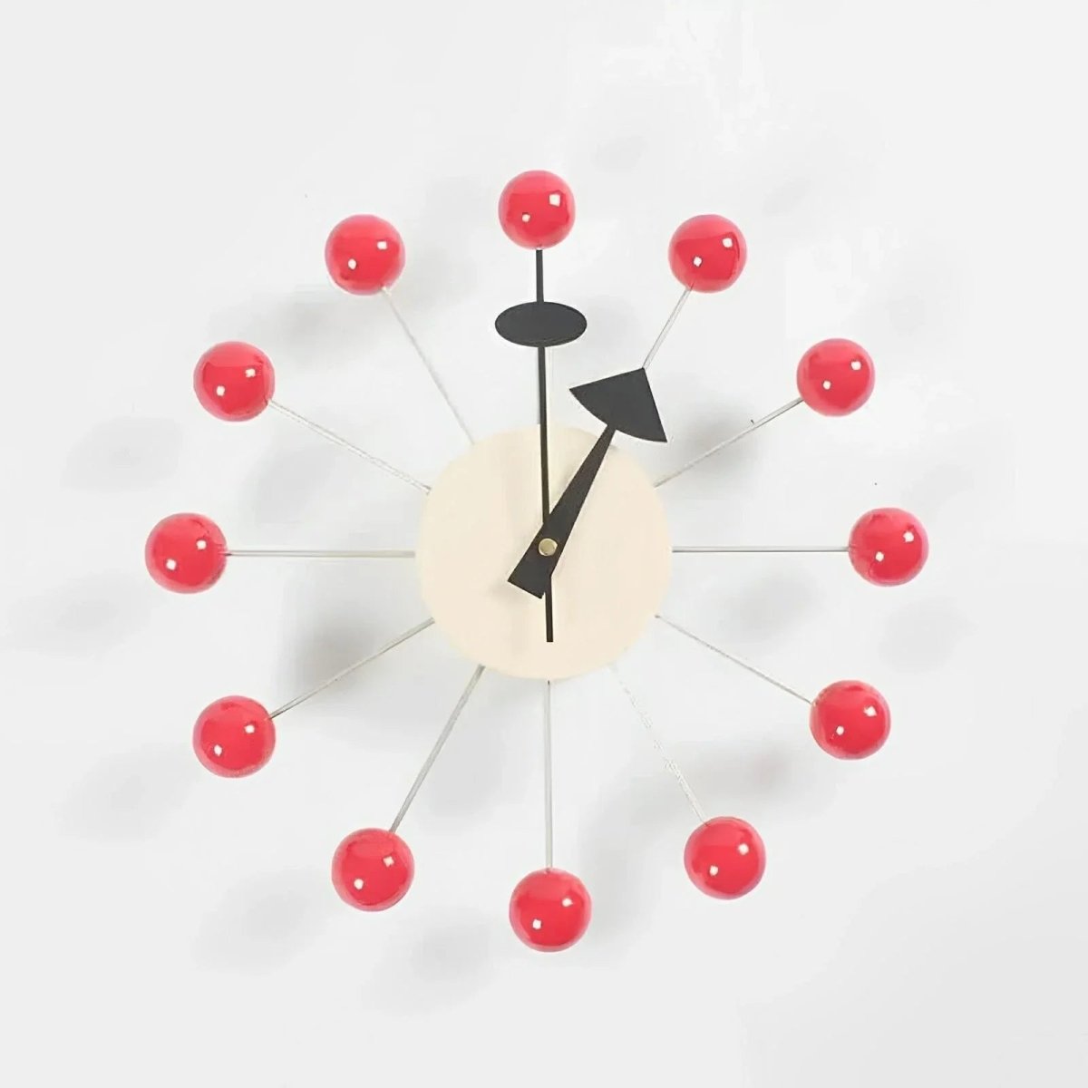 Silent Sunburst Wall Clock 32 cm, Modern Wall Decor for Bedroom and Hallway – image 6