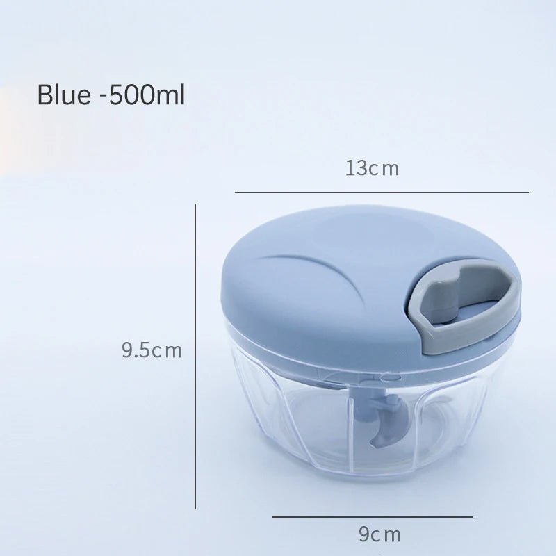 Manual Meat Grinder for Home, Vegetable Chopper and Garlic Chopper 500 ml or 900 ml – image 14
