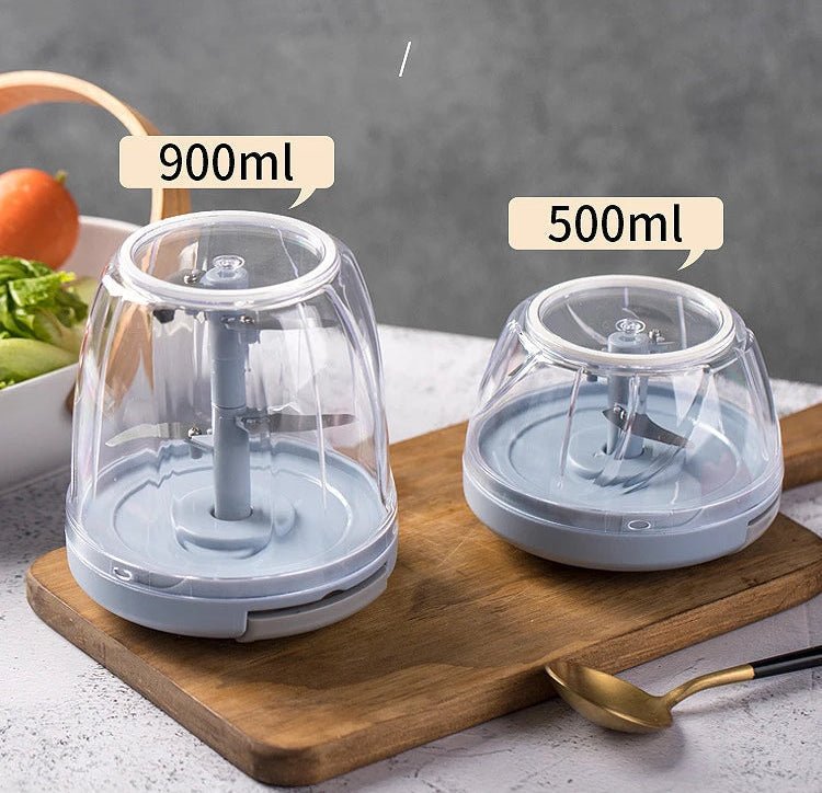 Manual Meat Grinder for Home, Vegetable Chopper and Garlic Chopper 500 ml or 900 ml