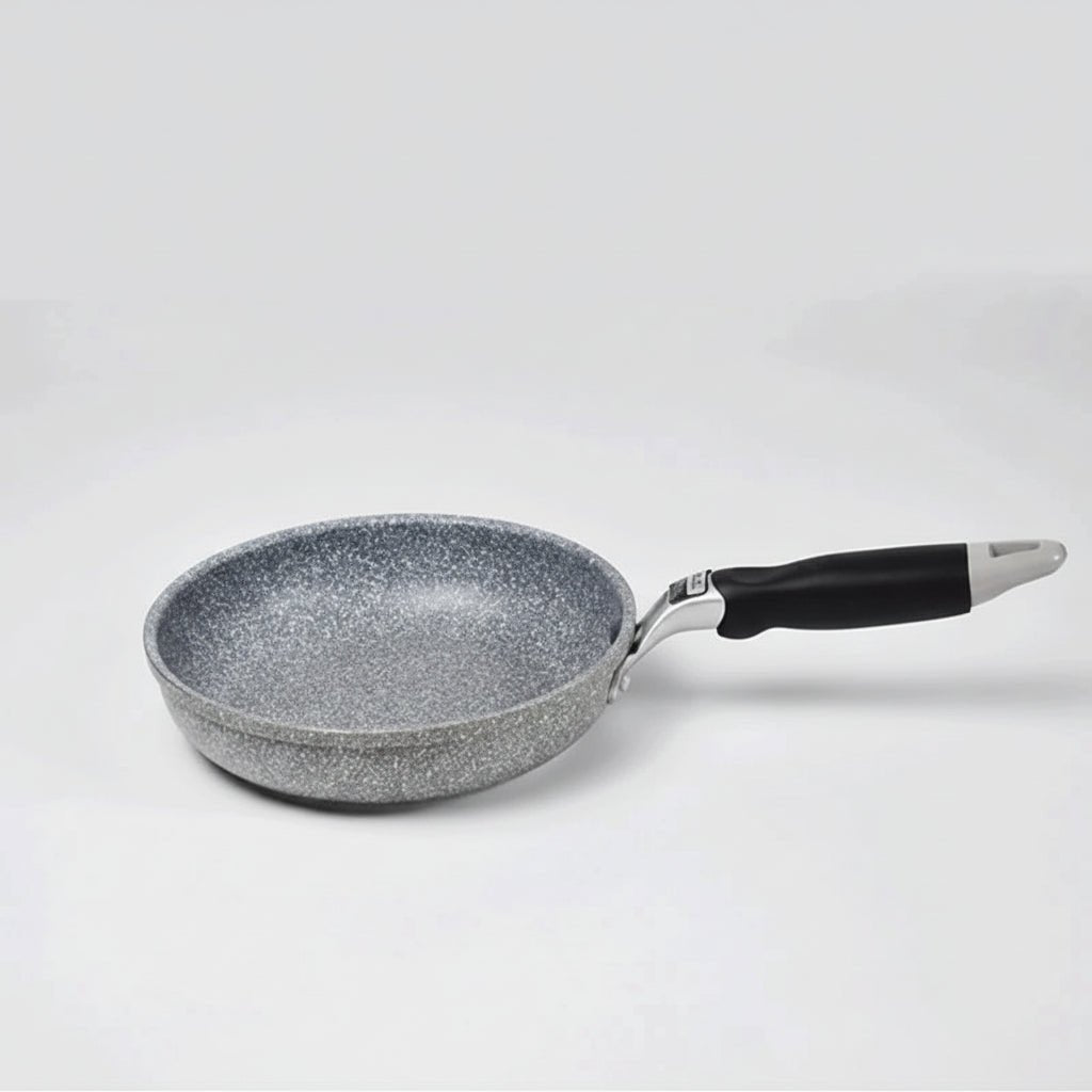 Non Stick Frying Pan Skillet in Stone Look, Aluminium Non Stick Pan, Induction Pan for Induction and Gas Hobs_06