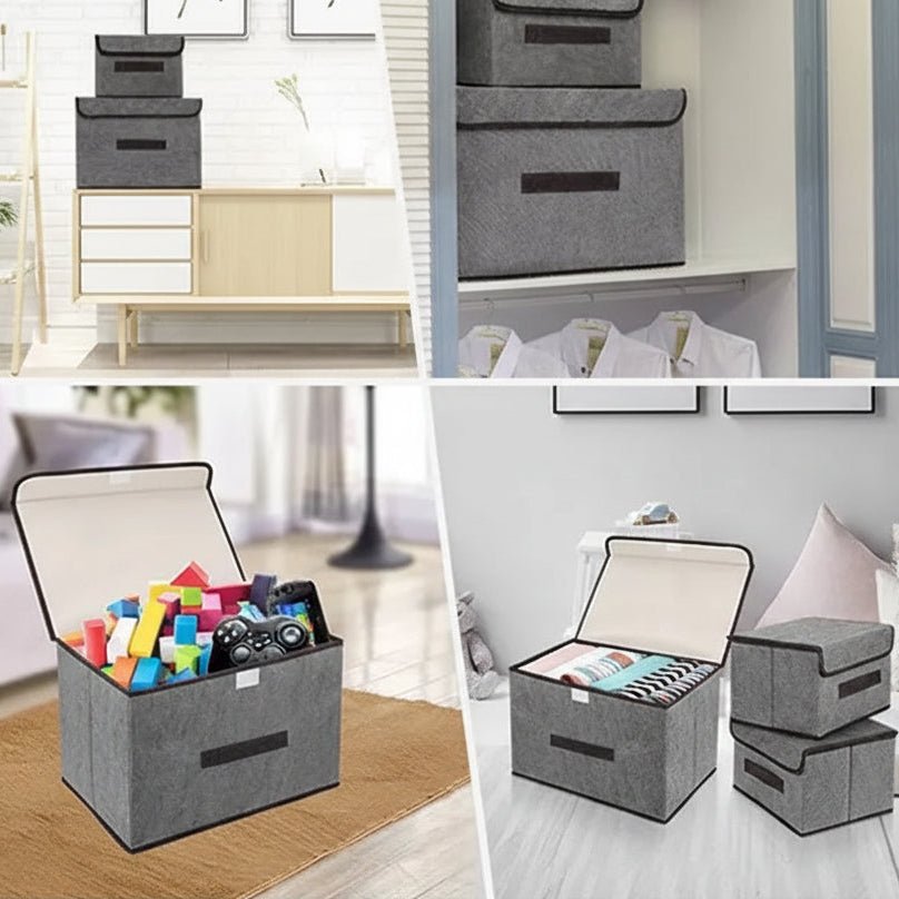 Foldable Storage Boxes for Clothes, Kids Toy Storage Box, Toy Box for Bedroom, Fabric Wardrobe Organiser_03