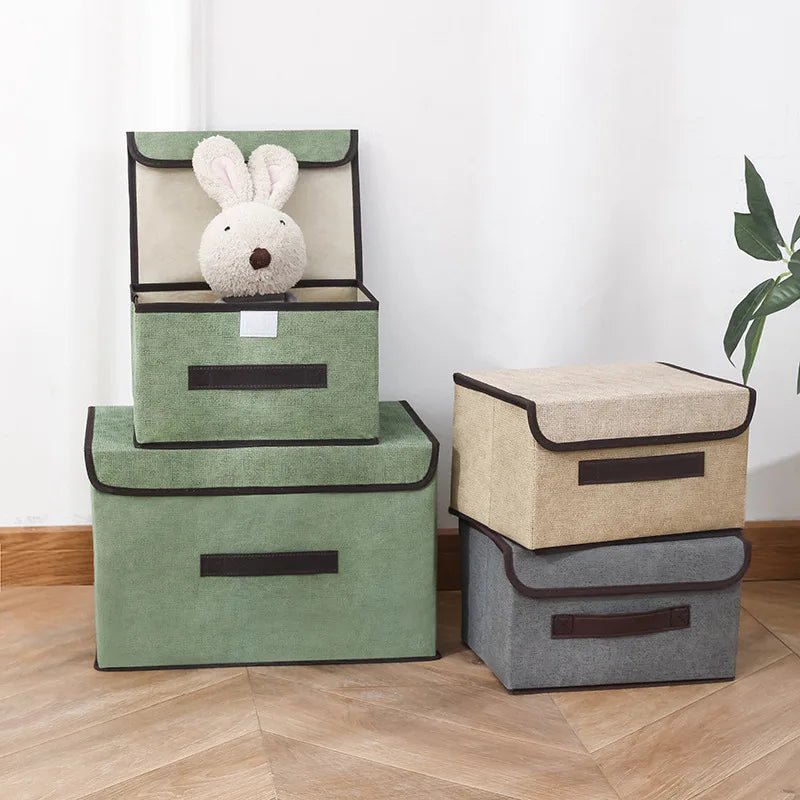Foldable Storage Boxes for Clothes, Kids Toy Storage Box, Toy Box for Bedroom, Fabric Wardrobe Organiser_04