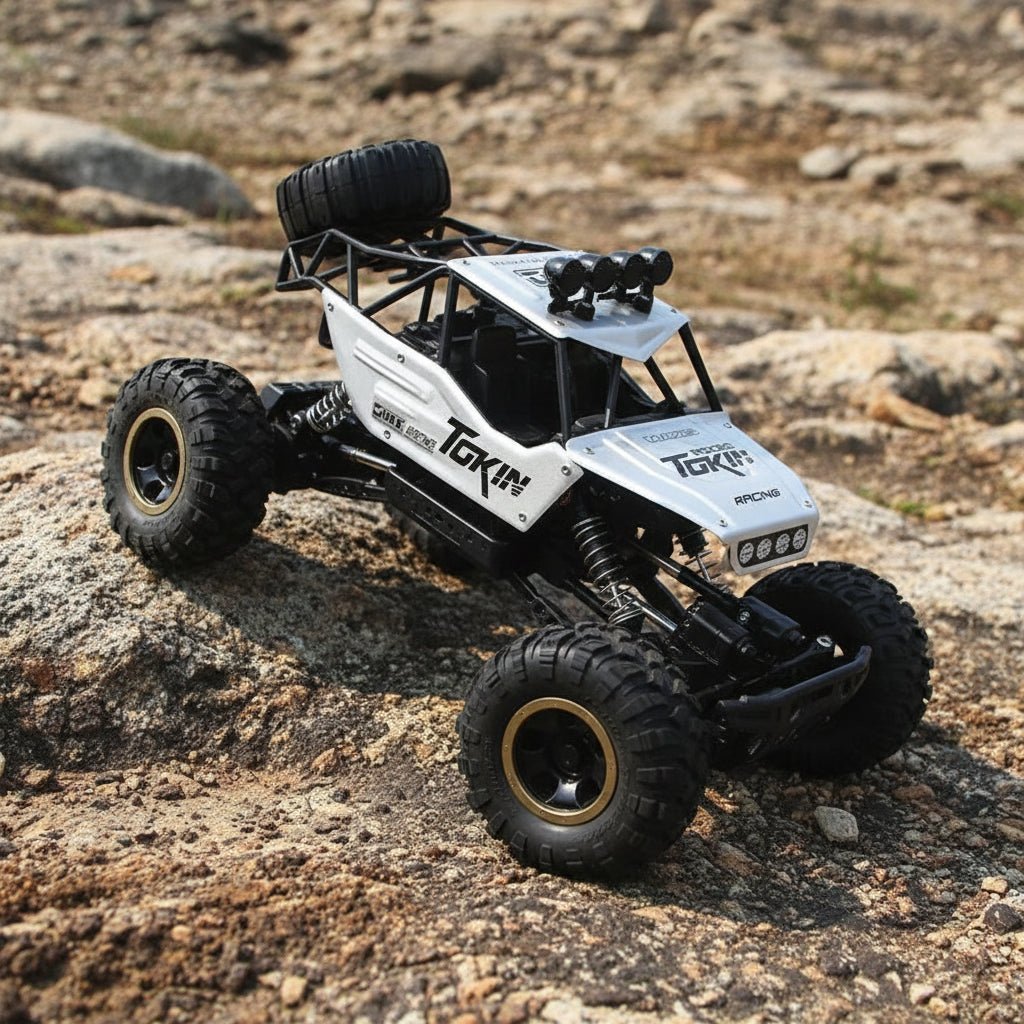 RC Monster Truck, 4x4 Remote Control Car with LED Headlights, Off Road RC Car, Toy Monster Truck for Kids_01