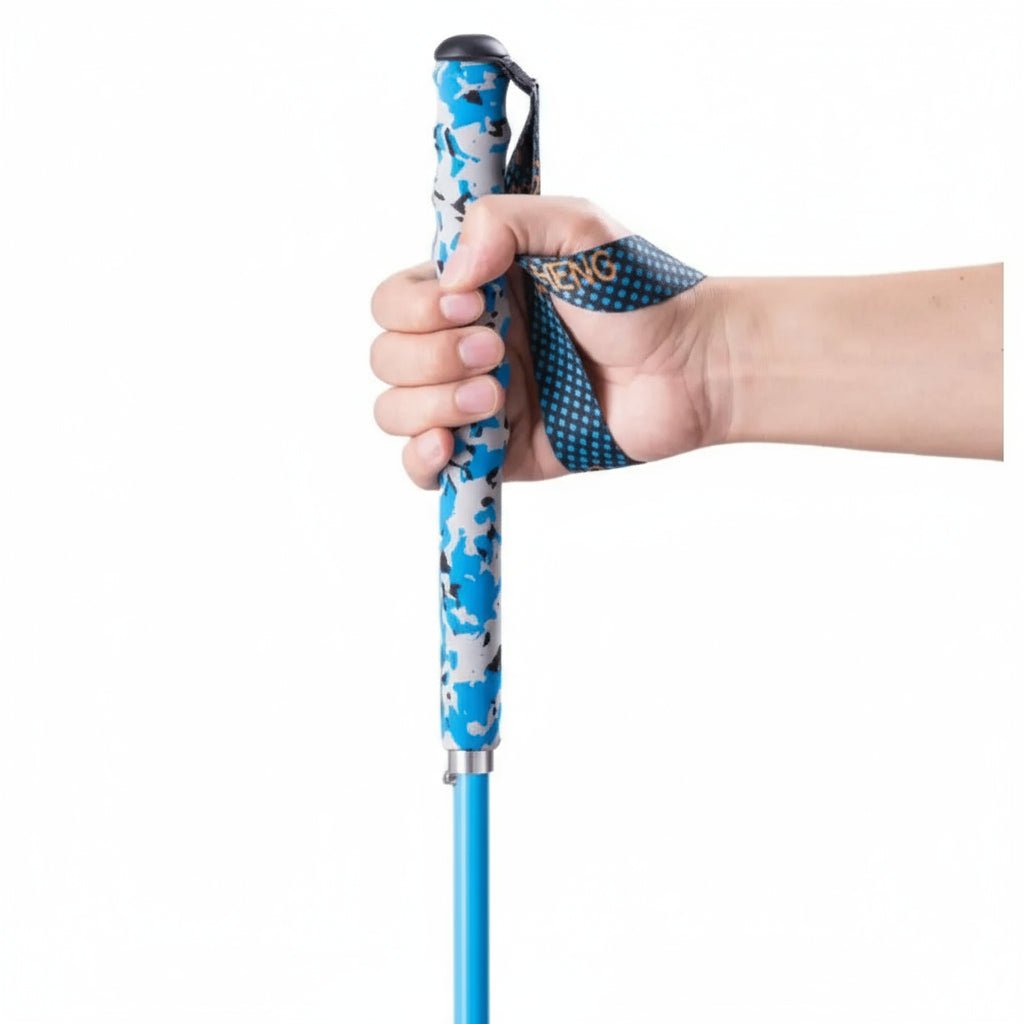 Trekking Poles Carbon Fibre, Folding Hiking Poles Pair, Lightweight Walking Poles, Walking Sticks for Hiking_03