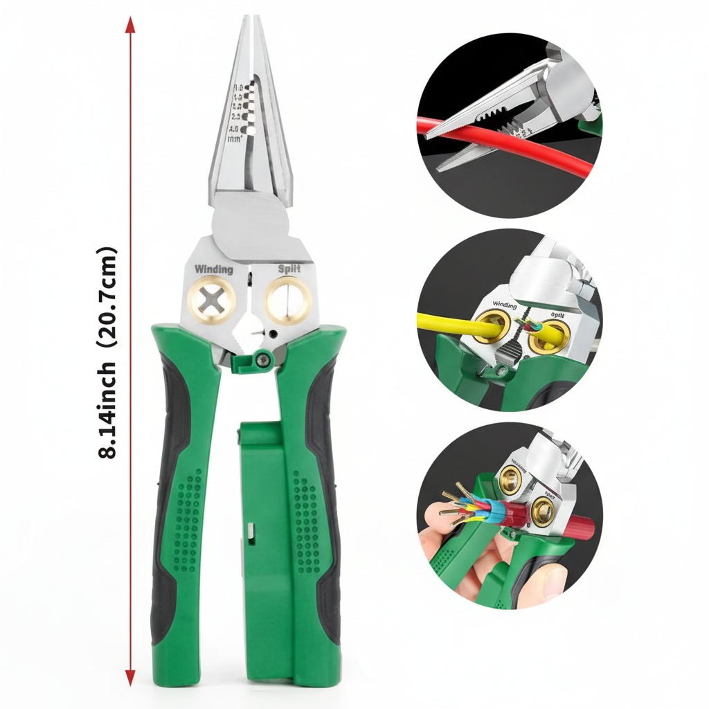 Wire Strippers 8 in 1, Wire Cutter, Cable Stripper – image 7