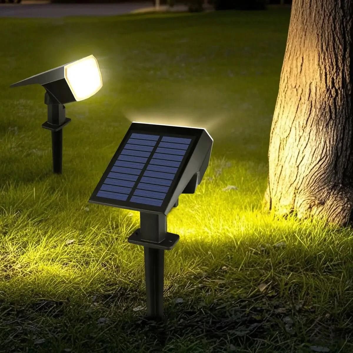 Solar Garden Lights, Outdoor Flood Lights