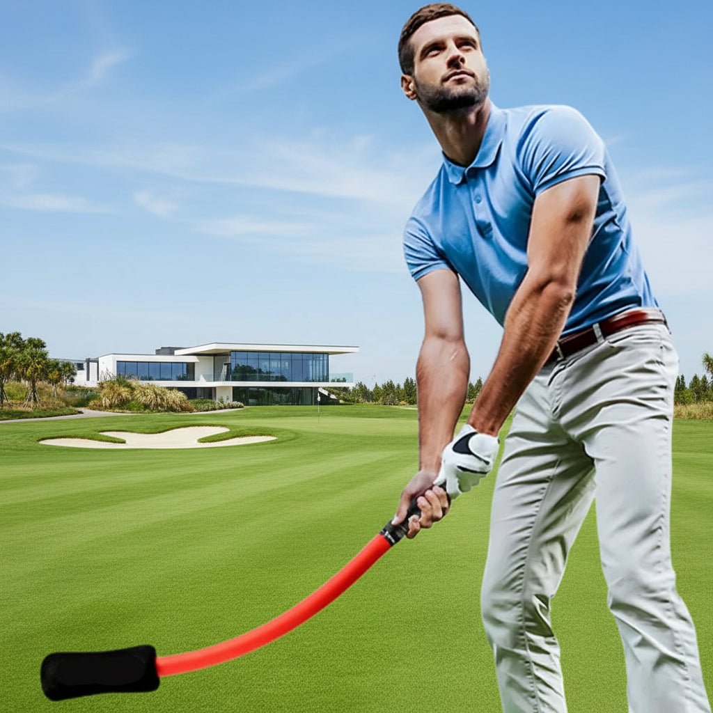 Foam Golf Swing Trainer Stick for Beginners, Golf Practice Aid, Golf Accessories for Warm Up and Swing Path Drills