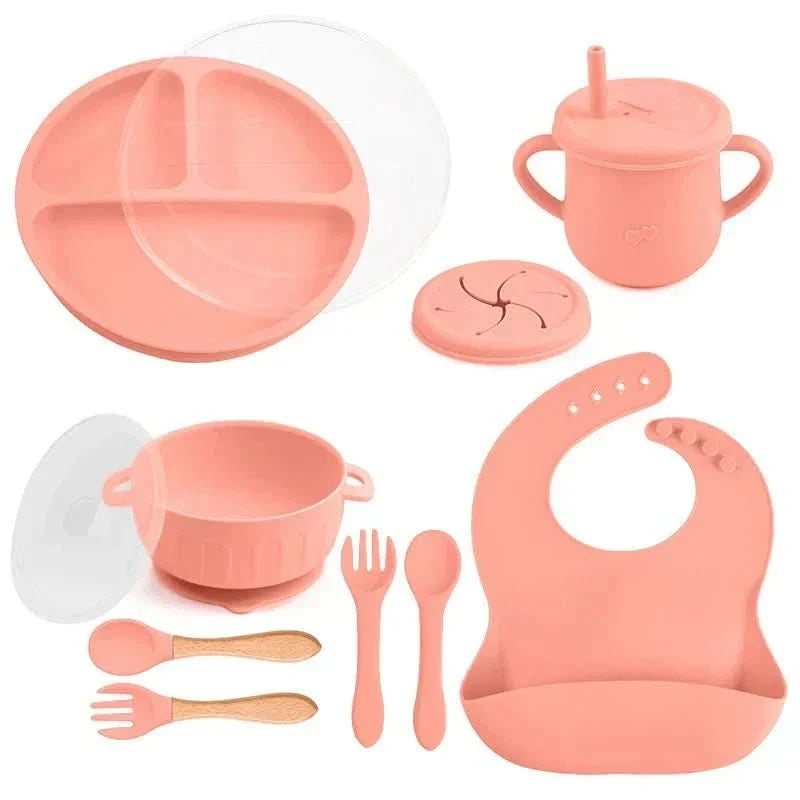 Baby Dinnerware Set, Childrens Dinner Set with Plates and Bowls – image 9
