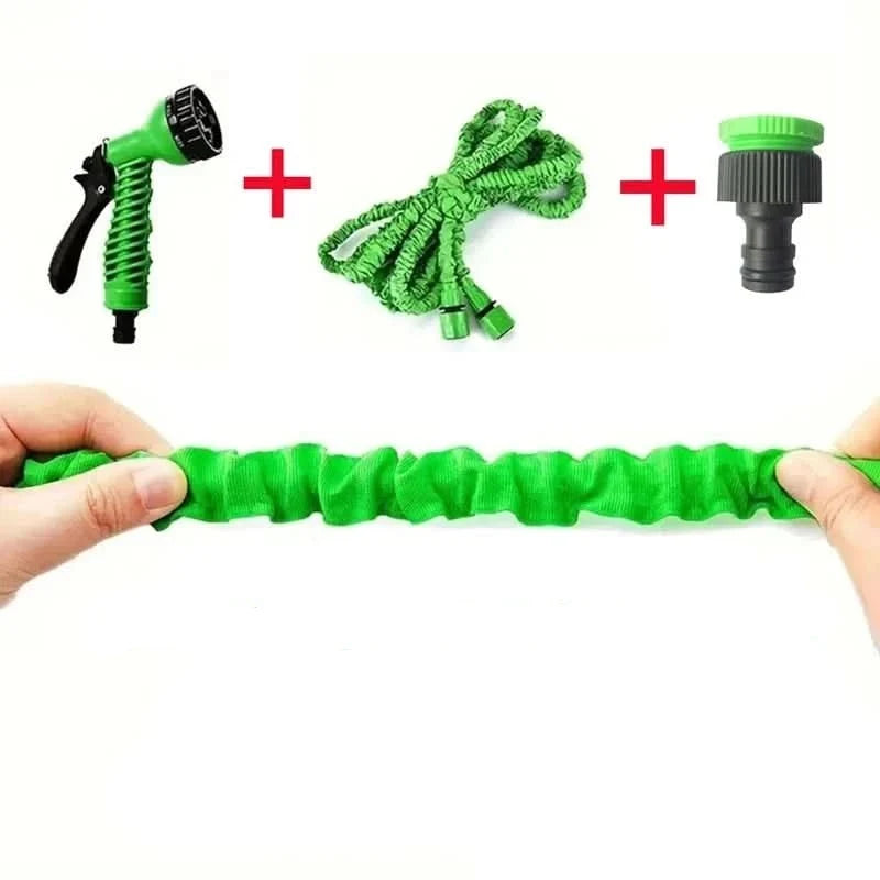 Expandable Hose Pipe with 7 Function Nozzle, Flexible Hosepipe