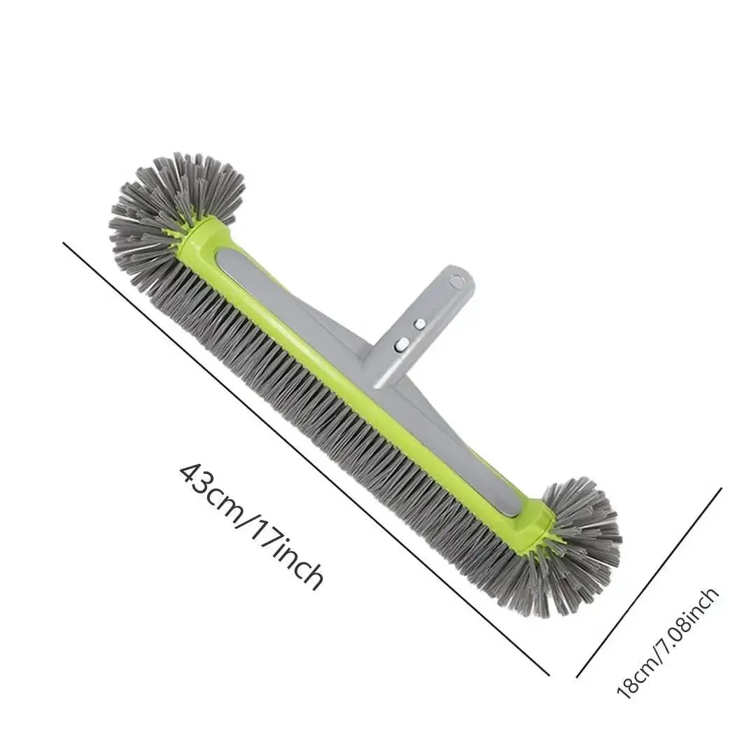 Pool Cleaning Brush in Aluminium for Walls and Corners, 44.5 x 16 cm – image 6