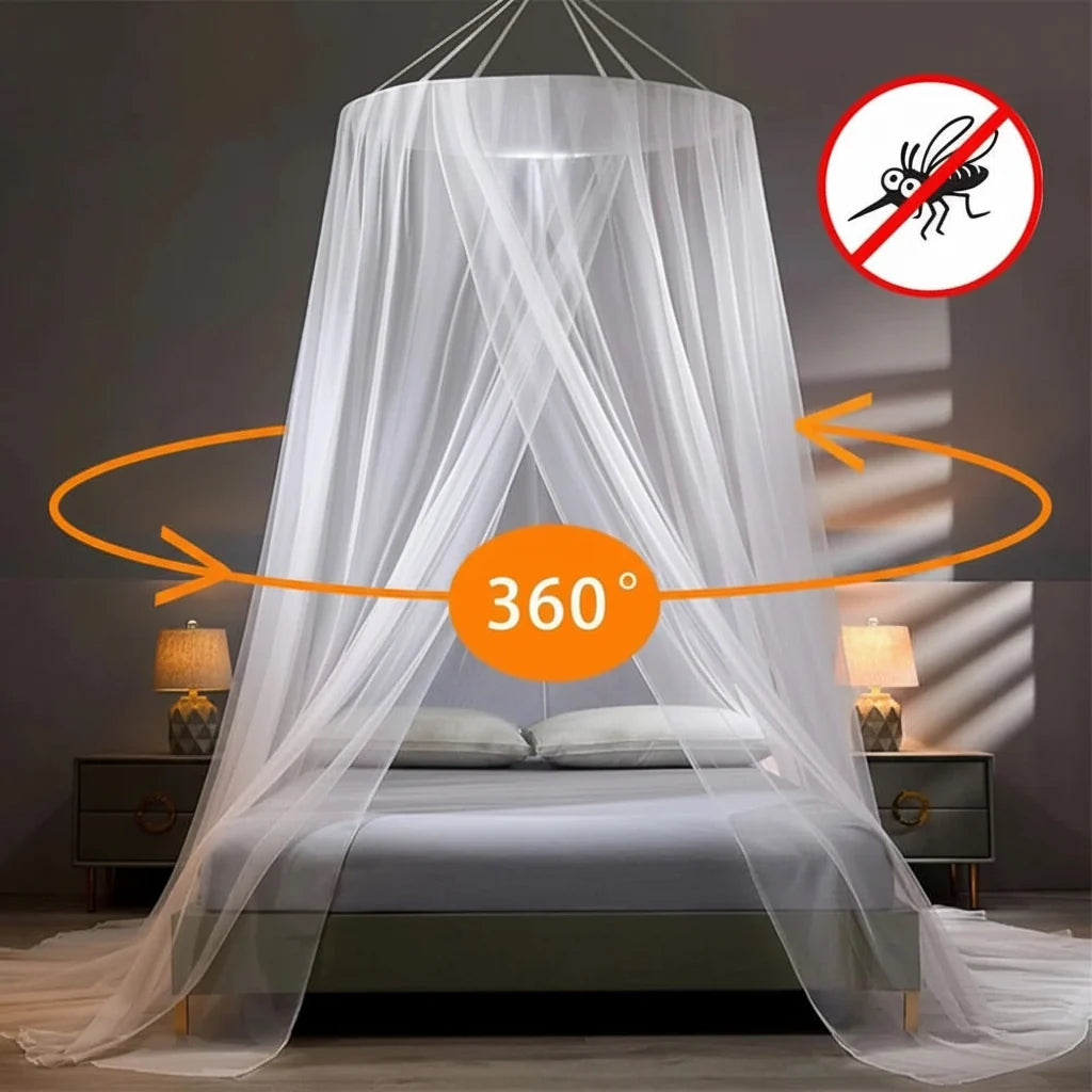 Mosquito Net for Bed Foldable, Insect Net in Breathable Mesh for Single and Double Beds – image 5