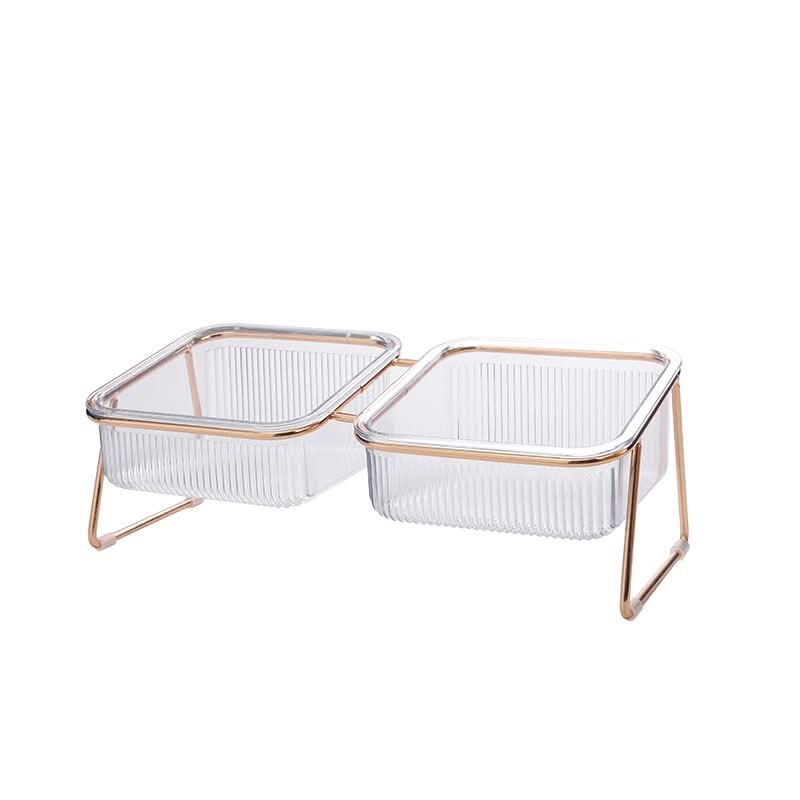 Raised Cat Bowls, Raised Dog Bowl for Small Dogs, Raised Cat Food Bowl with Stand and Non Slip Feet_05