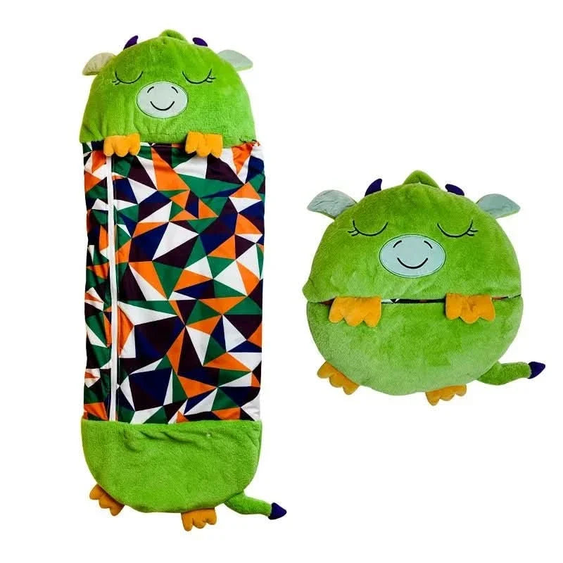 Kids Sleeping Bag, 2 in 1 Cuddle Toy and Plushie, Animal Sleeping Bag for Sleepovers, Plush Toys for Ages 3 to 8_03