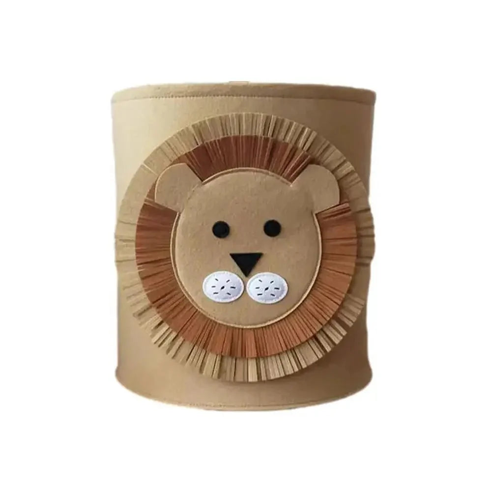 Felt Toy Storage Bag, Cuddly Toy Storage with Animal Design – image 11