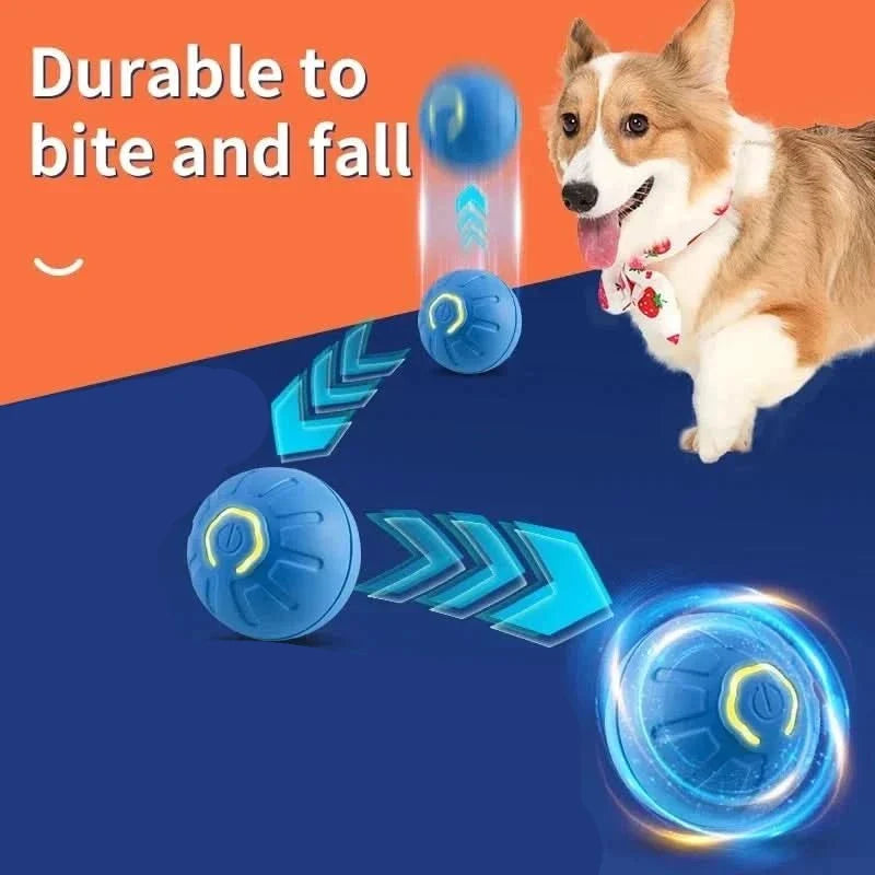 Interactive Dog Balls, Rechargeable Moving Dog Toy for Puppies, Puppy Toys, Automatic Bouncing Dog Ball_22