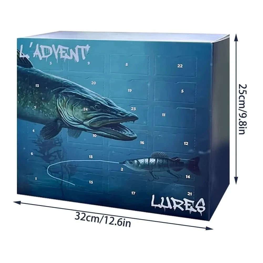 Fishing Advent Calendar with 24 Different Baits, Pike Lures and Trout Lures – image 8