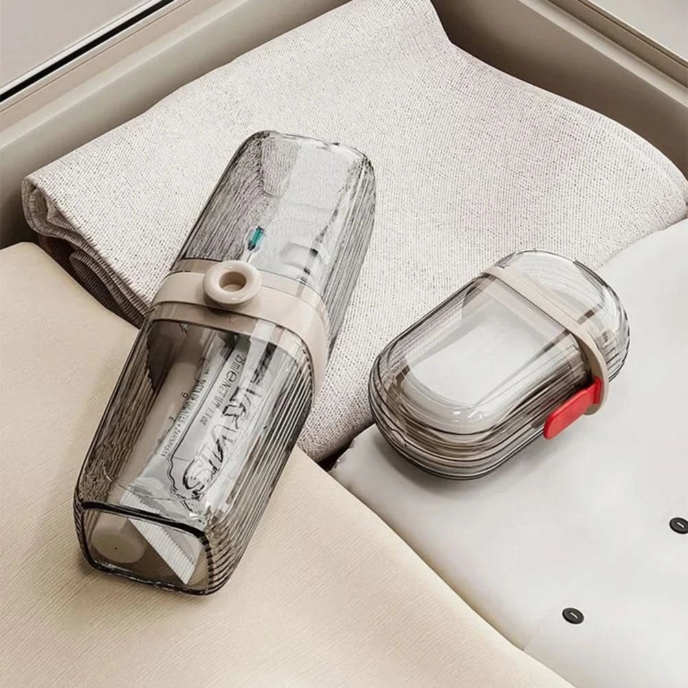 Travel Soap Holder with Drainage Tray, Soap Dish with Drainage, Soap Box for Travel Toiletries and Travel Essentials_06