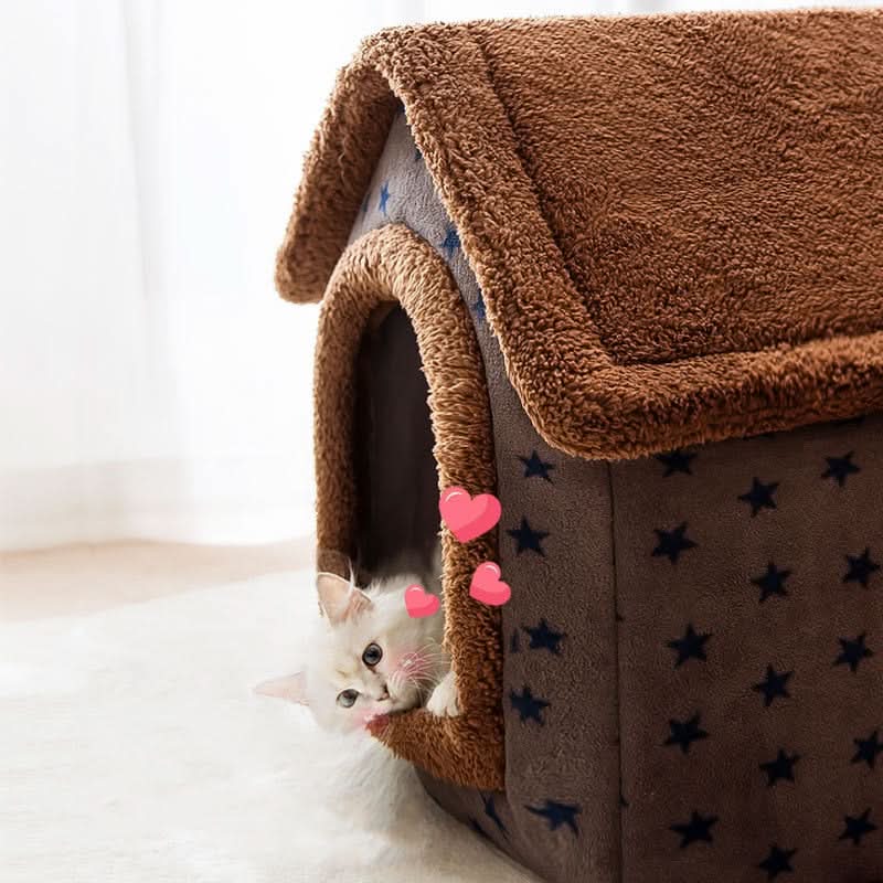 Cat House Indoor, Cat Bed for Small Cats
