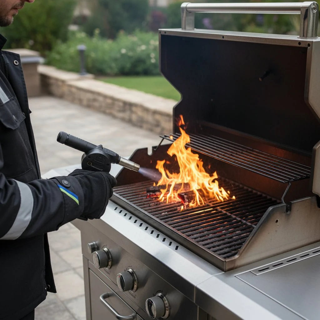 BBQ Hand Blower for Lighting Charcoal