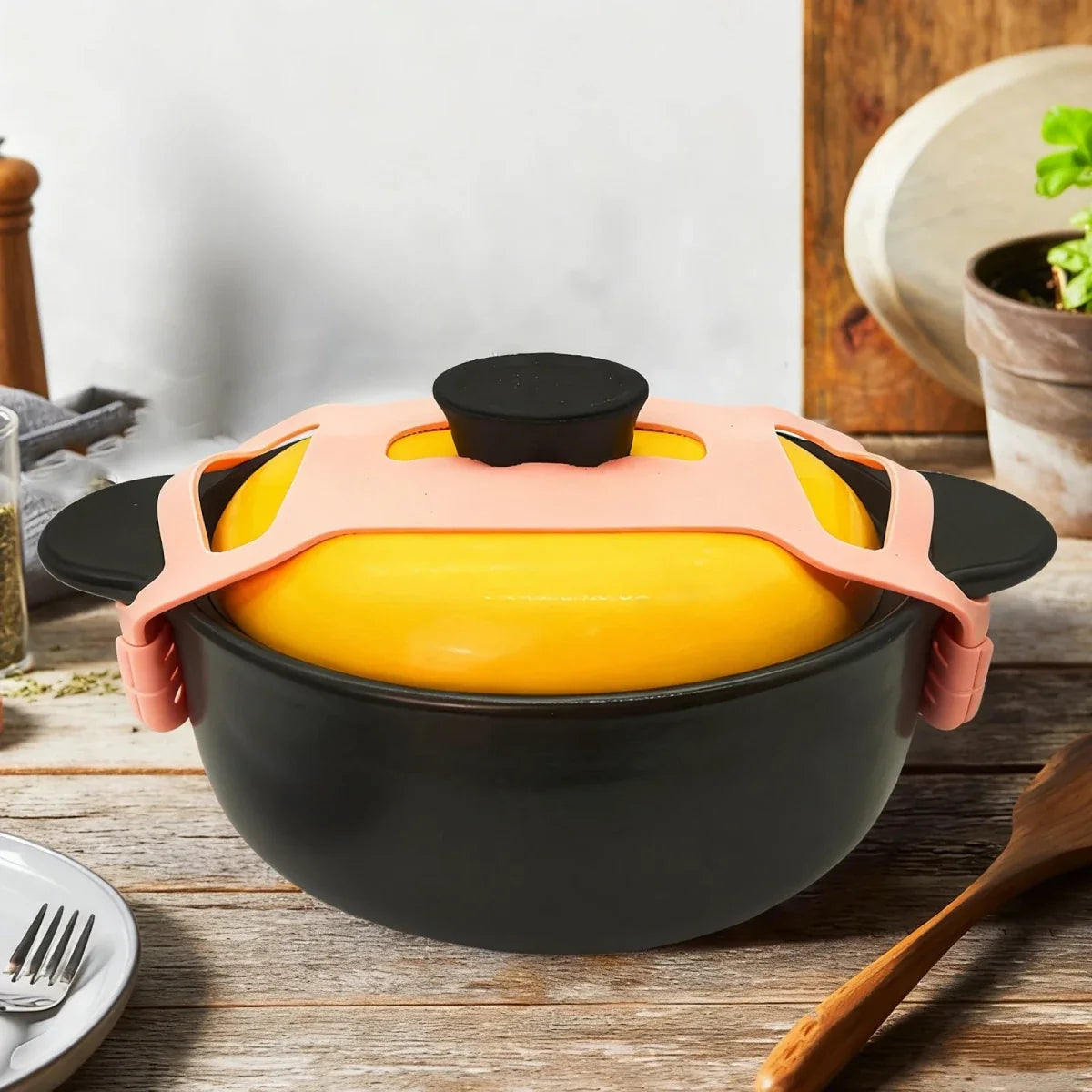 Silicone Pot Lid Holder, Pan Lid Holder and Spoon Rest – image 4