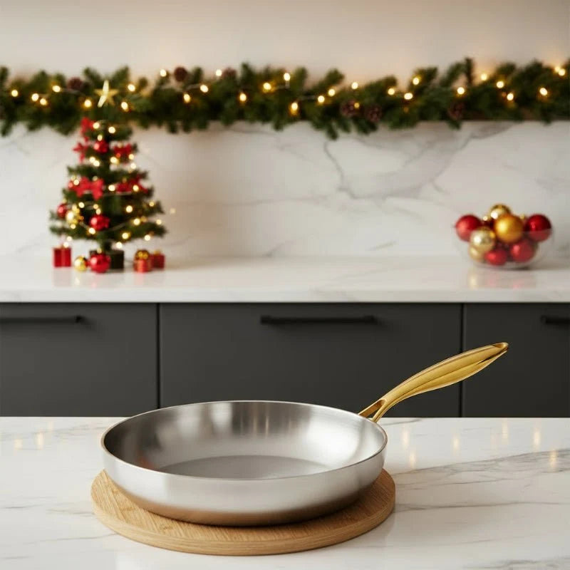 Stainless Steel Pans, Frying Pan for Induction Hob