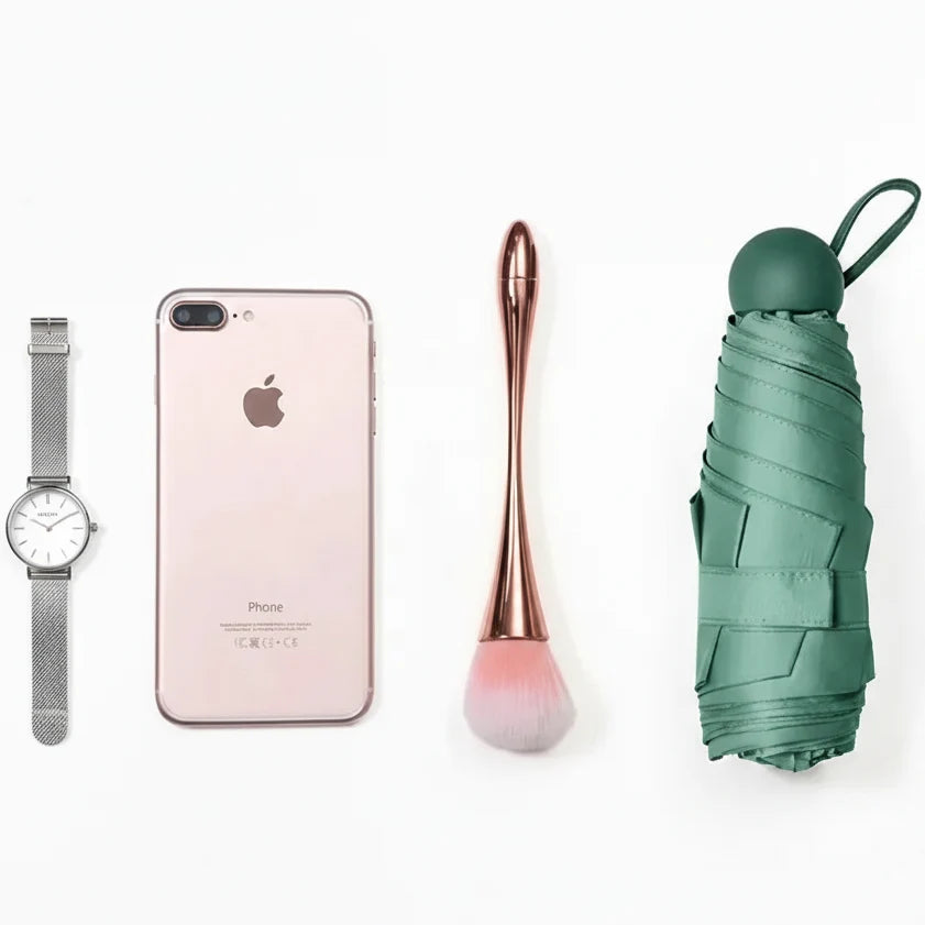 Compact Umbrellas, Small Folding Umbrella for Handbag and Travel – image 5