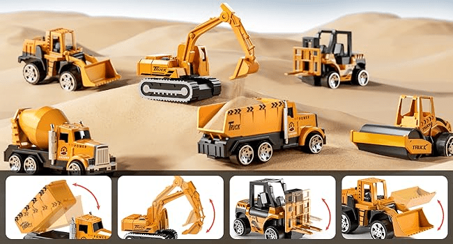 Construction Toy Builder Set with Sound Effects, Building Toys in ABS and Zinc Alloy – image 8
