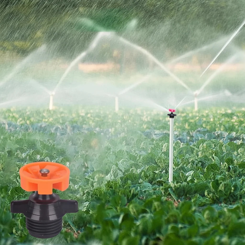 Sprinkler Heads 360 Degree Rotating, 10 Pack Garden Sprinklers